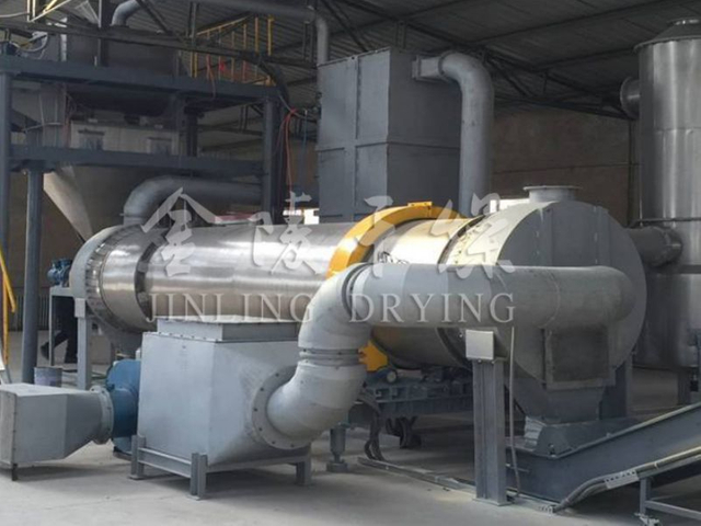 Роторная барабанная сушилка