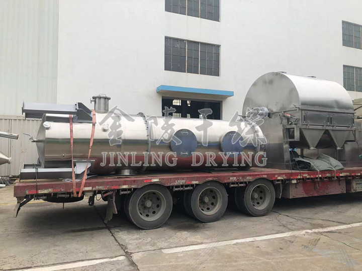 Успешная доставка нестандартной сушилки для барабана Jiangsu Jinling Drying